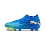 PUMA Future 9 Ultimate FG Firm Ground Men's Soccer Cleats - Blue/White - Best Buy Soccer