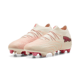 PUMA Future 9 Ultimate FG Firm Ground Men's Soccer Cleats - White/Red - Best Buy Soccer