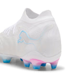 PUMA Future 9 Ultimate White FG Firm Ground Men's Soccer Cleats - White/Blue/Pink - Best Buy Soccer