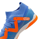 PUMA Future Match IT Indoor Soccer Shoes - Blue Glimmer/White/Ultra Orange - Best Buy Soccer