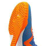 PUMA Future Match IT Indoor Soccer Shoes - Blue Glimmer/White/Ultra Orange - Best Buy Soccer