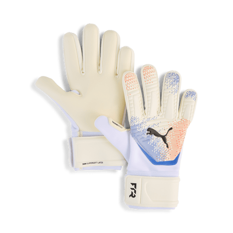 PUMA Future Match Negative Cut Goalkeeper Gloves White/Red - Best Buy Soccer
