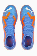 PUMA Future Match TT Turf Men's Soccer Cleats - Blue Glimmer/White/Ultra Orange - Best Buy Soccer