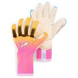 PUMA Future Ultimate NC Goalkeeper Soccer Gloves - Blue/Pink/White - Best Buy Soccer