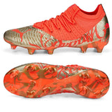 PUMA Future Z 1.4 Neymar JR FG/AG Firm Ground Soccer Cleats - Fiery Coral/Gold - Best Buy Soccer