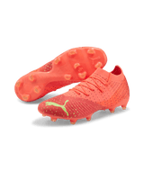 PUMA Future Z 3.4 FG/AG Soccer Cleats Fiery Coral/Black/Salmon - Best Buy Soccer
