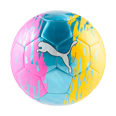 PUMA Graphic Soccer Ball - Blue/Pink/Lime - Best Buy Soccer