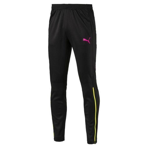 PUMA IT EvoTraining Pant Black/Yellow/Pink - Best Buy Soccer