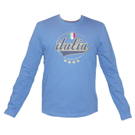 PUMA Italia Long Sleeve Tee Team Powder Blue - Best Buy Soccer