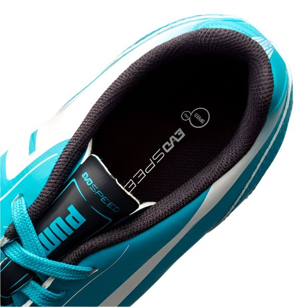 PUMA Kid's evoSPEED 5.2 FG Firm Ground Soccer Cleats Jr Purple/Blue Bird/White - Best Buy Soccer