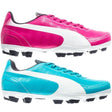 PUMA Kid's evoSPEED 5.2 FG Firm Ground Soccer Cleats Jr Purple/Blue Bird/White - Best Buy Soccer