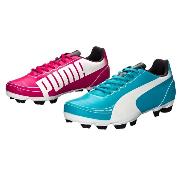 PUMA Kid's evoSPEED 5.2 FG Firm Ground Soccer Cleats Jr Purple/Blue Bird/White - Best Buy Soccer