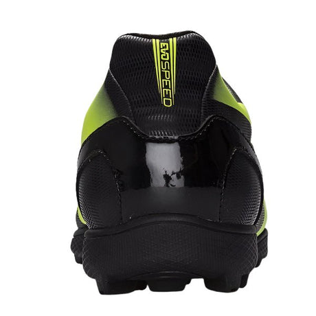 PUMA Kid's evoSPEED 5.2 TT Jr Turf Football Boots Black/Fluo Yellow/Brilliant Blue - Best Buy Soccer