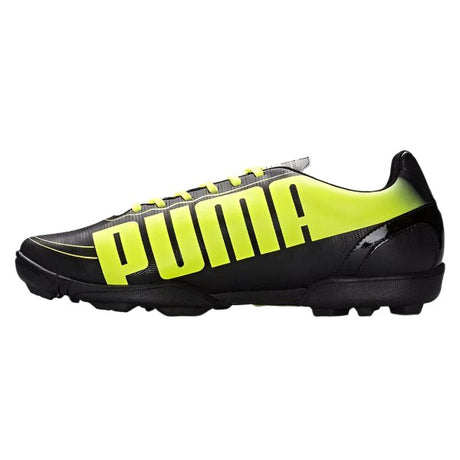 PUMA Kid's evoSPEED 5.2 TT Jr Turf Football Boots Black/Fluo Yellow/Brilliant Blue - Best Buy Soccer