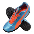 PUMA Kid's evoSPEED 5.2 TT Jr Turf Football Boots Blue/Fluro Peach - Best Buy Soccer