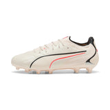 PUMA King 20 Ultimate FG/AG Firm Ground/Artificial Ground Men's Soccer Cleats - Black/Red - Best Buy Soccer