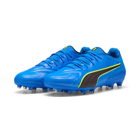 PUMA King 20 Ultimate FG/AG Firm Ground/Artificial Ground Men's Soccer Cleats - Blue/Black - Best Buy Soccer