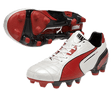 PUMA King FG White/Red - Best Buy Soccer