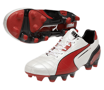 PUMA King FG White/Red - Best Buy Soccer