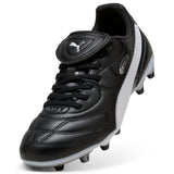 PUMA King Liga FG/AG Firm/Multi - Ground Soccer Cleats - Black/White - Best Buy Soccer