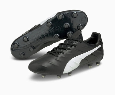 PUMA King Platinum 21 FG/AG Black/White - Best Buy Soccer