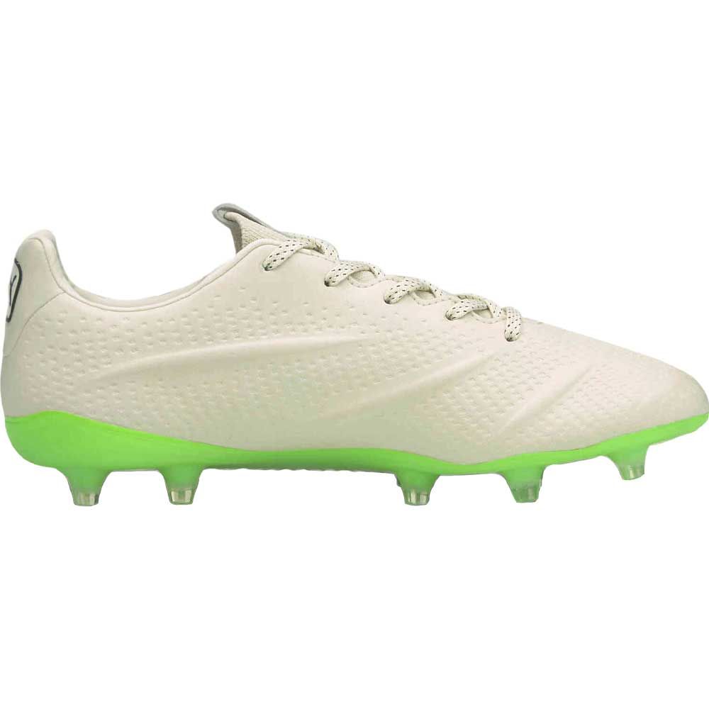 PUMA King Platinum 21 Vegan FG/AG Multi - Ground Soccer Cleats Glow/Black/Green - Best Buy Soccer