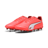 PUMA King Pro FG/AG FG/AG Firm/Multi - Ground Soccer Cleats Red - Best Buy Soccer
