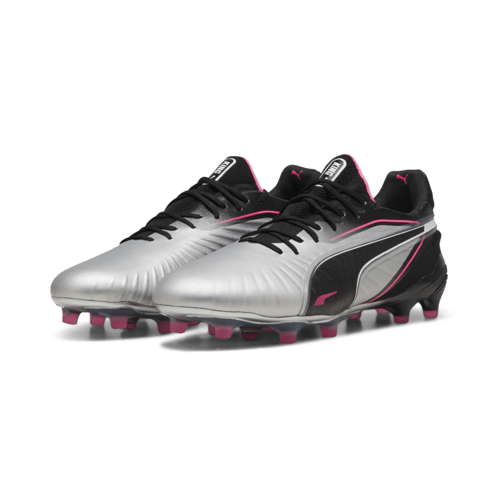 PUMA King Ultimate FG/AG Firm/Multi - Ground Soccer Cleats Silver - Best Buy Soccer