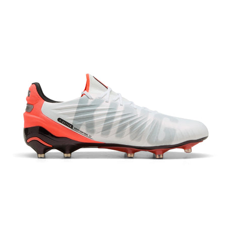PUMA King Ultimate FG/AG Firm/Multi - Ground Soccer Cleats White/Silver - Best Buy Soccer