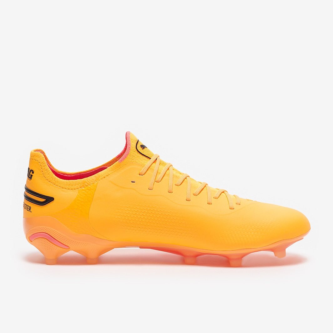PUMA King Ultimate FG/AG Multi - Ground Soccer Cleats Sun Stream/Puma Black/Sunset Glow - Best Buy Soccer