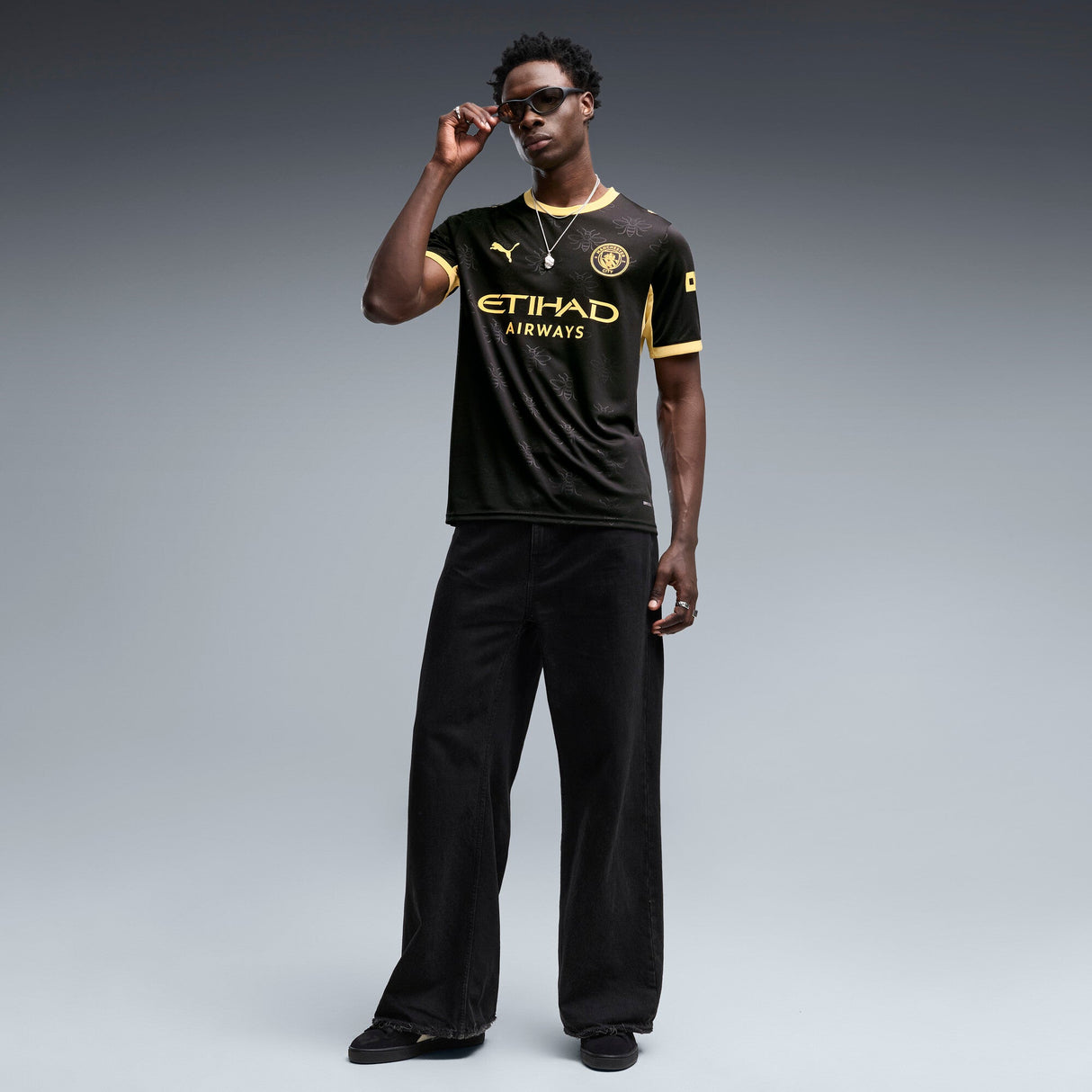 PUMA Manchester City Away Men's Soccer Jersey 2026 - Black - Best Buy Soccer