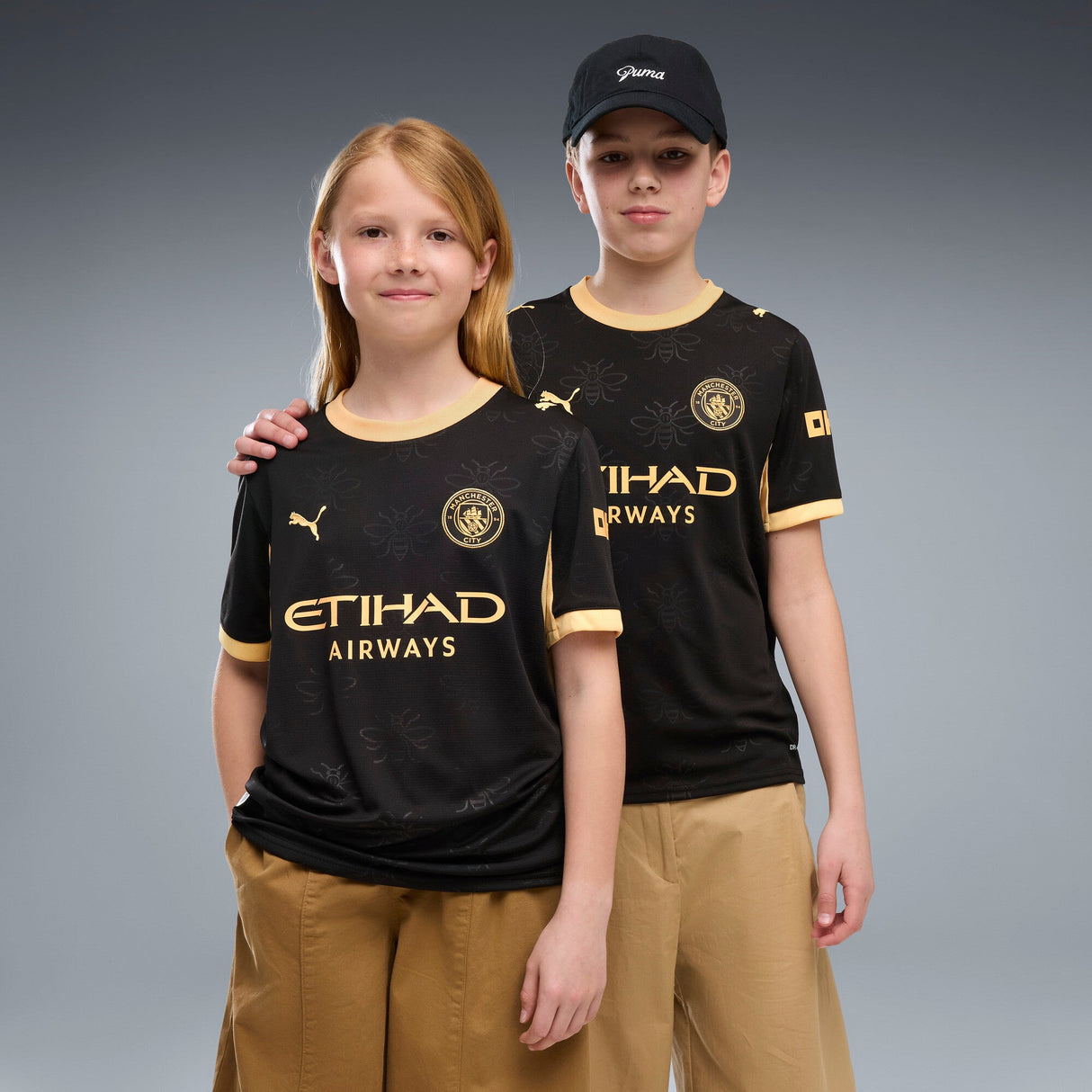 PUMA Manchester City Away Youth Soccer Jersey 2026 - Black - Best Buy Soccer