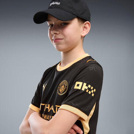 PUMA Manchester City Away Youth Soccer Jersey 2026 - Black - Best Buy Soccer