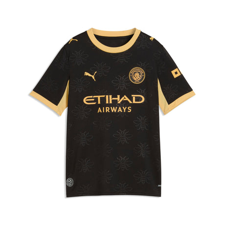 PUMA Manchester City Away Youth Soccer Jersey 2026 - Black - Best Buy Soccer