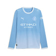 PUMA Manchester City Home Long Sleeve Men's Soccer Jersey 2026 - Light Blue/Icy Blue - Best Buy Soccer