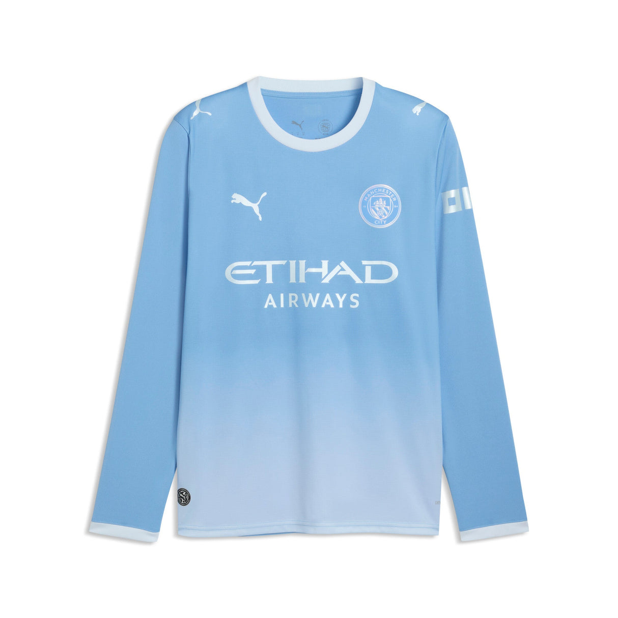 PUMA Manchester City Home Long Sleeve Men's Soccer Jersey 2026 - Light Blue/Icy Blue - Best Buy Soccer