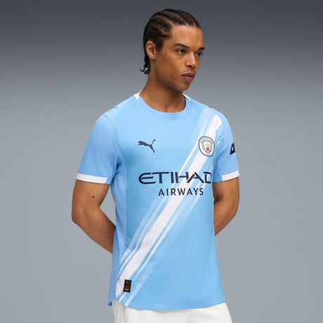 PUMA Manchester City Home Men's Soccer Jersey 25/26 - Light Blue/White - Best Buy Soccer