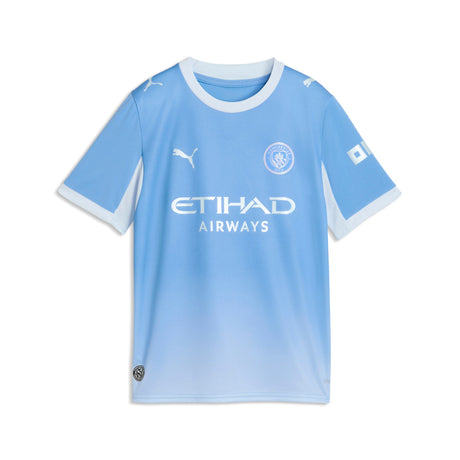 PUMA Manchester City Home Youth Soccer Jersey 2026 - Light Blue/Icy Blue - Best Buy Soccer