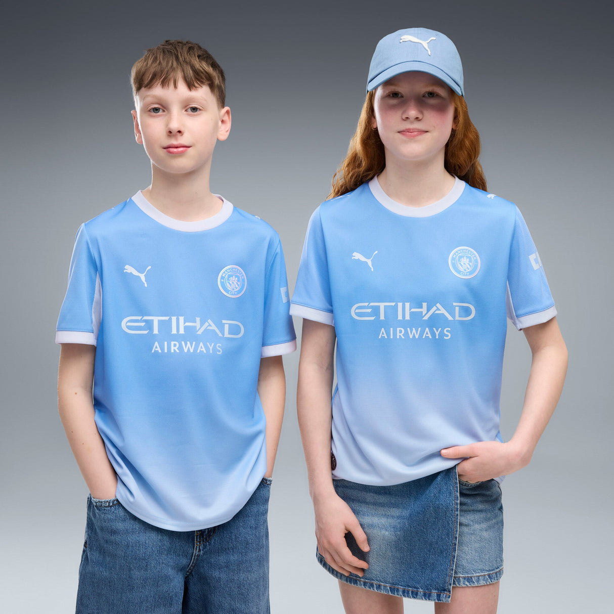 PUMA Manchester City Home Youth Soccer Jersey 2026 - Light Blue/Icy Blue - Best Buy Soccer