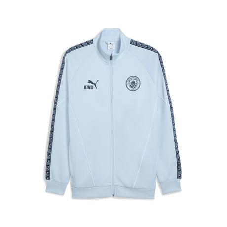 PUMA Manchester City King Anthem Men's Soccer Jacket - Silver Sky/Navy - Best Buy Soccer