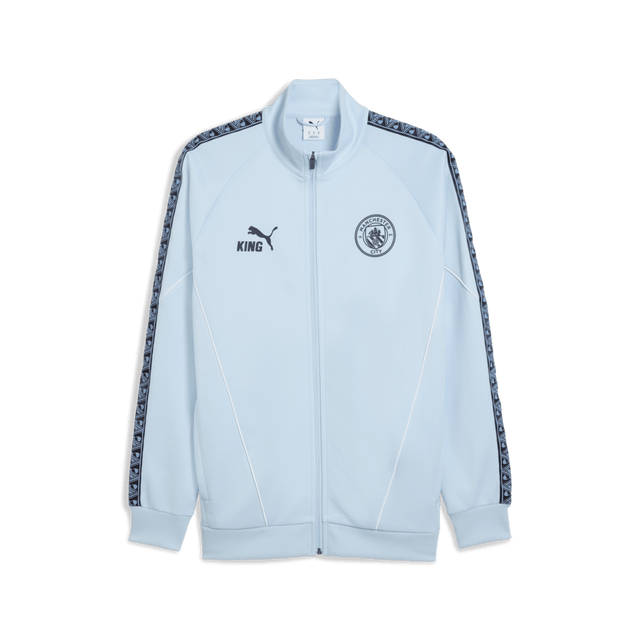 PUMA Manchester City King Anthem Men's Soccer Jacket - Silver Sky/Navy - Best Buy Soccer
