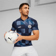 PUMA Manchester City Pre - Match Jersey Light Blue/Navy - Best Buy Soccer