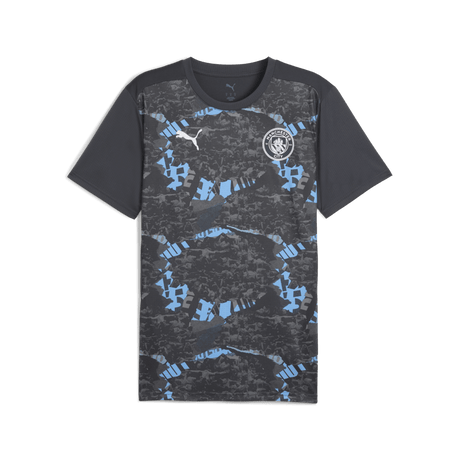 PUMA Manchester City Prematch SS Jersey Gray - Best Buy Soccer