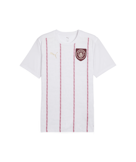 PUMA Manchester City Prematch SS Jersey White - Best Buy Soccer