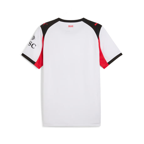 PUMA Men's AC Milan Away Soccer Jersey 25 White/Red - Best Buy Soccer
