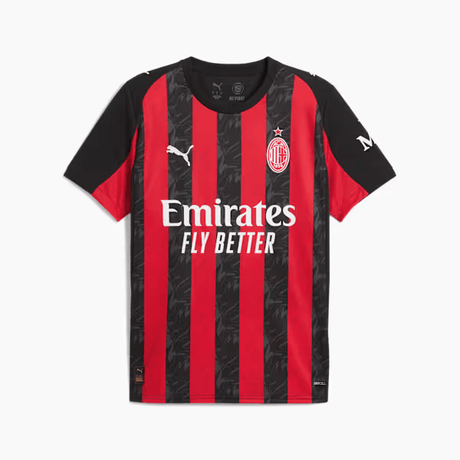 PUMA Men's AC Milan Home Jersey 25 Red/Black - Best Buy Soccer