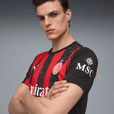 PUMA Men's AC Milan Home Jersey 25 Red/Black - Best Buy Soccer