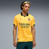 PUMA Men's AC Milan Third Jersey 25 Yellow - Best Buy Soccer