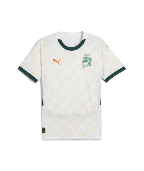 PUMA Men's Ivory Coast Away Jersey Replica 25 White - Best Buy Soccer