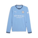 PUMA Men's Manchester City Home Jersey LS Team Light Blue - Best Buy Soccer